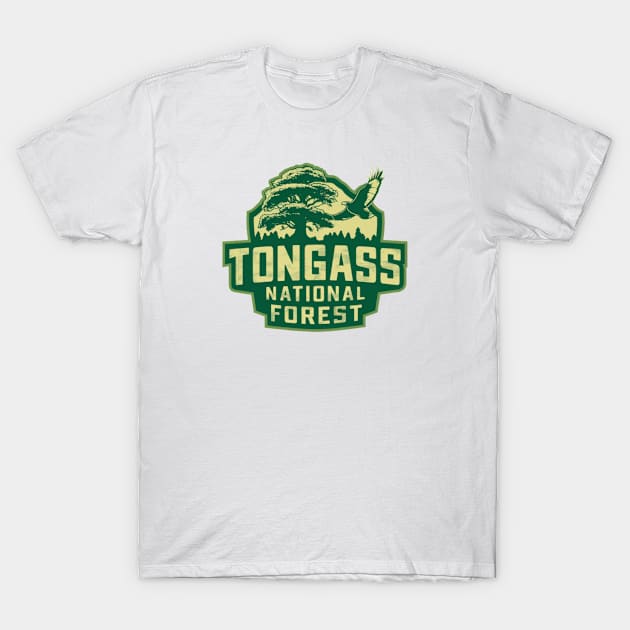 Tongass National Forest Alaska's Treasure T-Shirt by Perspektiva